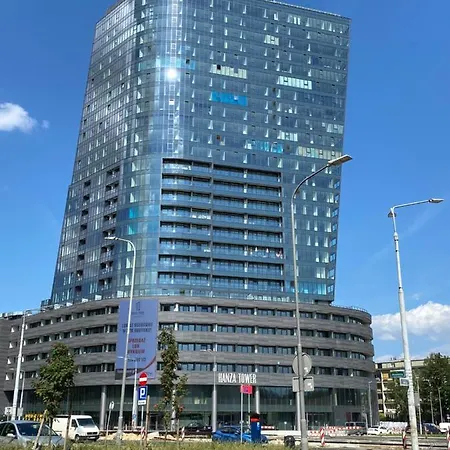 Hanza Tower High Floor Swimming Pool & Spa Stettin Exterior foto